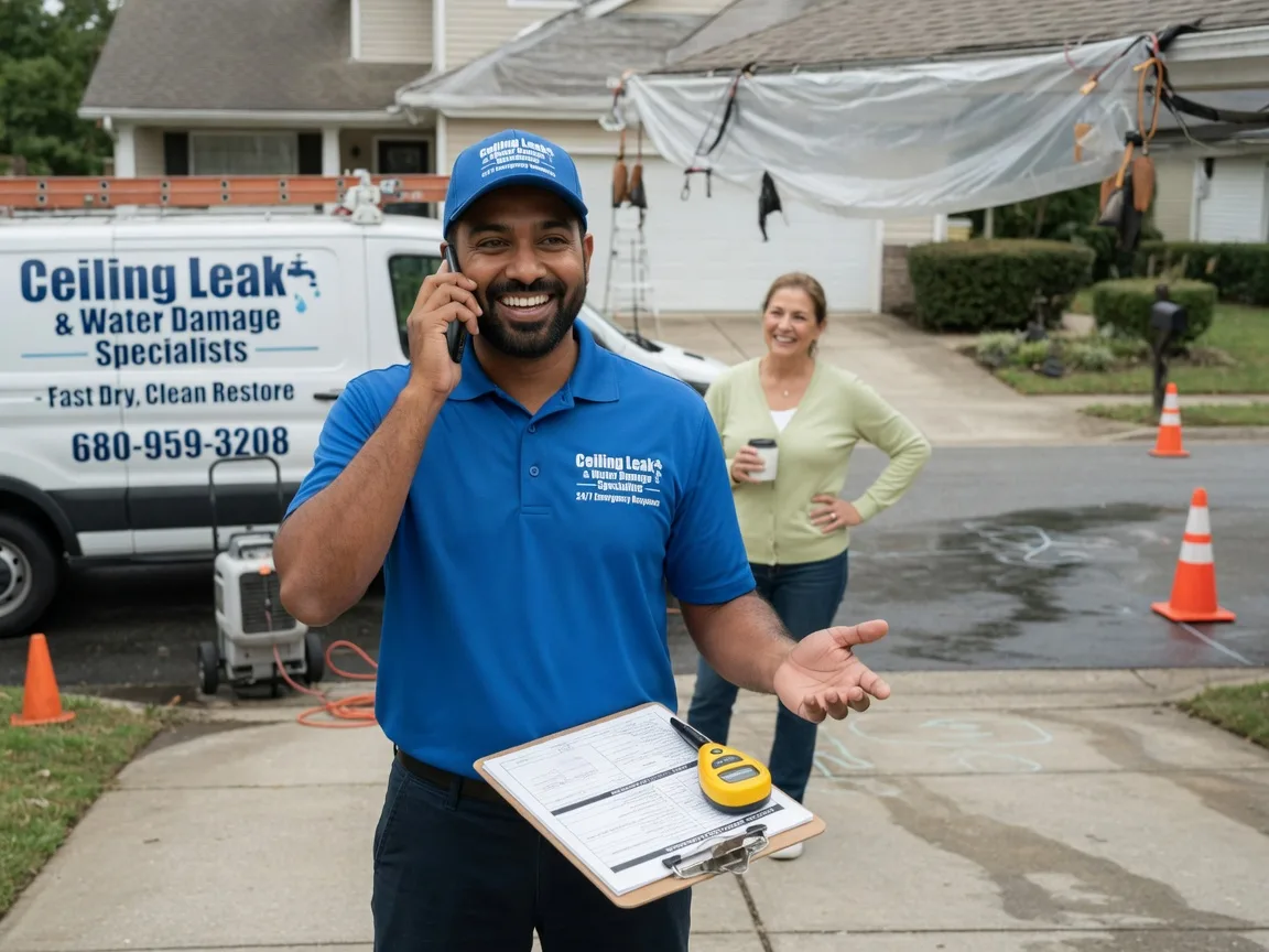 Ceiling Leak Cleanup Mathis, TX FAQs