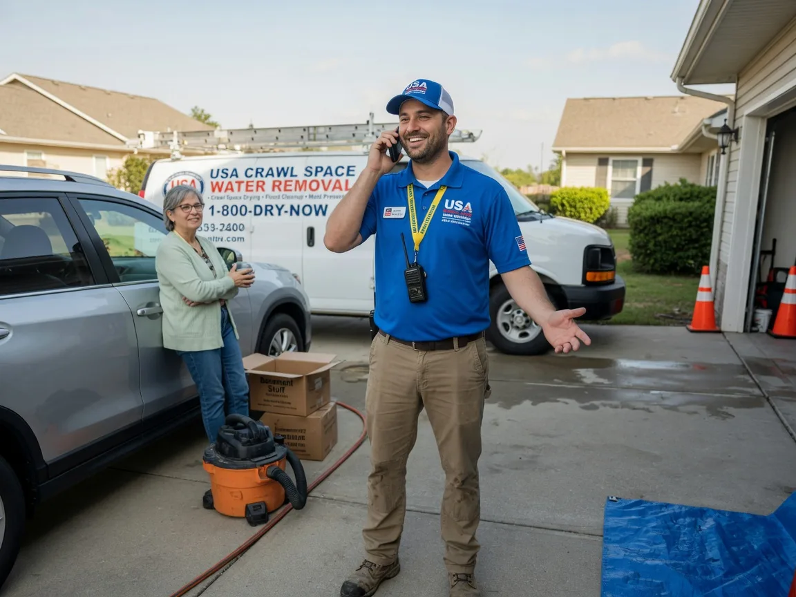 Crawl Space Water Removal Mathis, TX FAQs